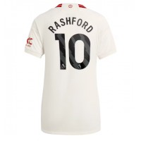 Manchester United Marcus Rashford #10 Rezervni Dres za Ženska 2023-24 Kratak Rukav